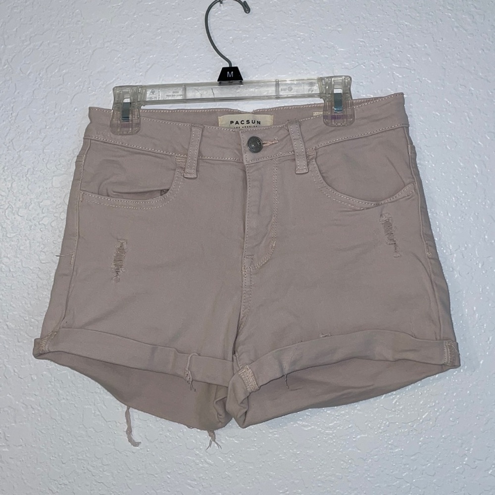 Pacsun Super Stretch Shortie Shorts